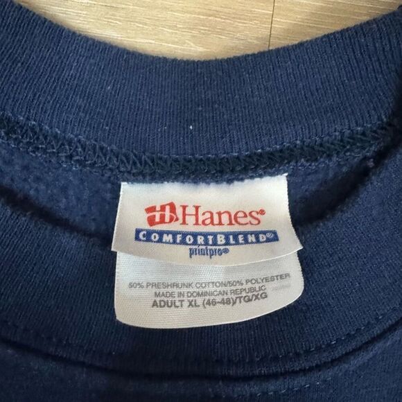 Vintage 1999 Chicago Bears Crewneck Sweatshirt Size XL Blue Orange NFL Football - Picture 5 of 6